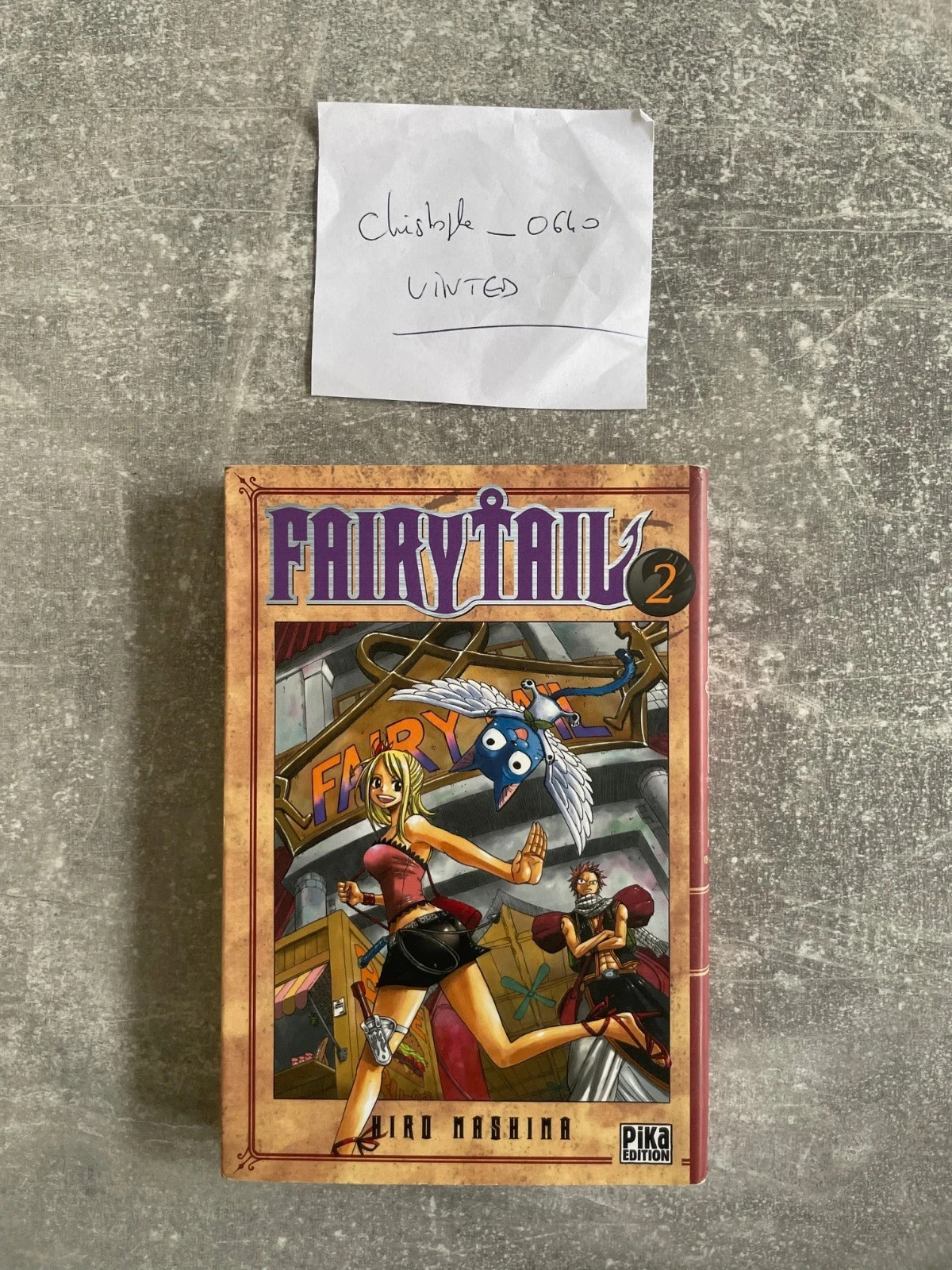 Manga Fairy tail tome 2 version française.